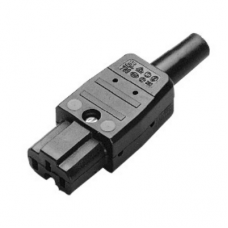 IEC C15A Cable Mount IEC Plug Socket 10A 250V AC - Only 1 Left