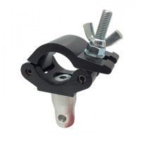 Doughty Weld Base Clamp With Half Connector (Black) T45811