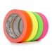 Le Mark Fluorescent Console Tape - 24mm x 9.2m - Yellow