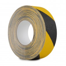 Le Mark Anti Slip Hazard Tape Heavy Duty 50mm x 18.3m Roll - Black / Yellow