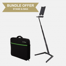 RAT Stands Universal Tablet Jazz Stand and Gig Bag Pro Bundle 