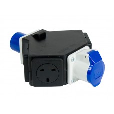 Rubber Box RUBSSP16413 16A 240v In & Out - 4 x 13A 240v Out Rubber Box RUBSSP16413 16A 240v In & Out - 4 x 13A 240v Out